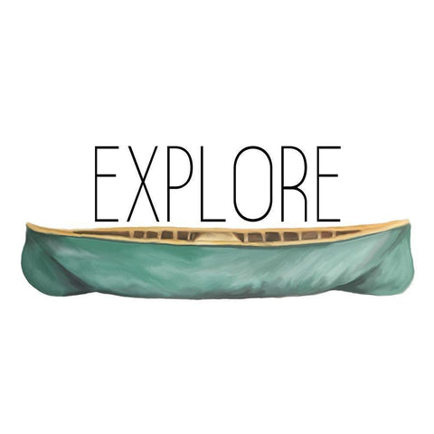 Exploring 1 Gold Ornate Wood Framed Art Print with Double Matting by Kimberly, Allen