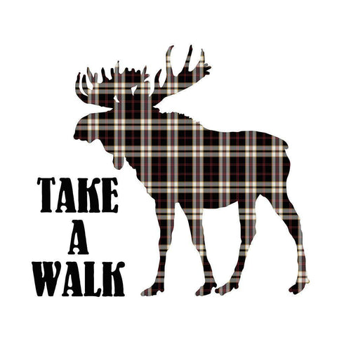 Sweet Cabin 1 Black Modern Wood Framed Art Print with Double Matting by Kimberly, Allen