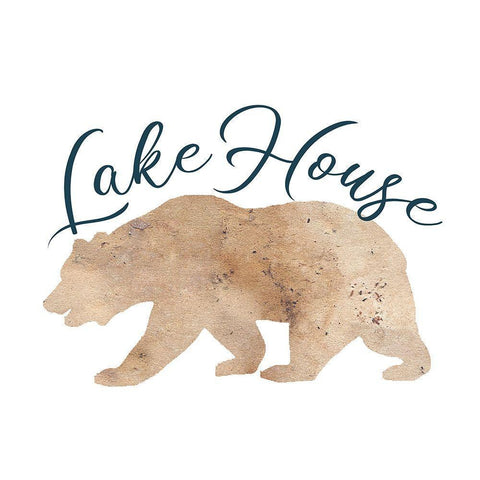 To the Lake 5 Gold Ornate Wood Framed Art Print with Double Matting by Kimberly, Allen