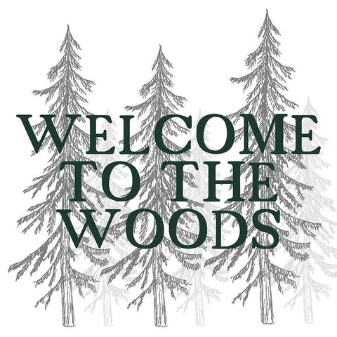 Woodland Retreat 1 Gold Ornate Wood Framed Art Print with Double Matting by Kimberly, Allen