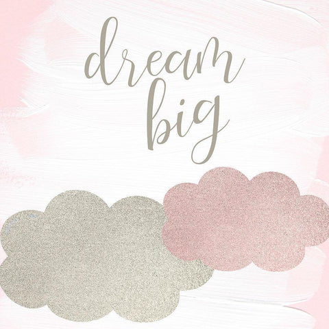 Sweet Dreams 2 Black Modern Wood Framed Art Print with Double Matting by Kimberly, Allen