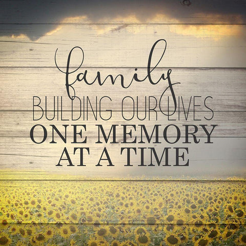 Building Memories Gold Ornate Wood Framed Art Print with Double Matting by Kimberly, Allen