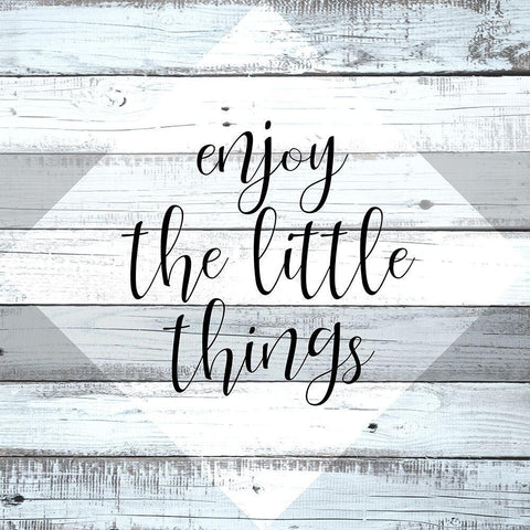 Enjoy Black Ornate Wood Framed Art Print with Double Matting by Kimberly, Allen