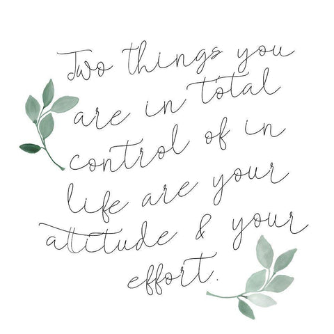 In Life 1 White Modern Wood Framed Art Print with Double Matting by Kimberly, Allen