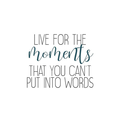 Moments 1 Black Modern Wood Framed Art Print with Double Matting by Kimberly, Allen