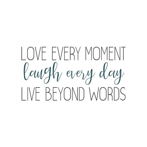 Moments 2 White Modern Wood Framed Art Print with Double Matting by Kimberly, Allen