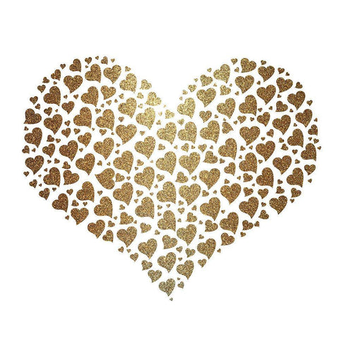 Love Always 2 White Modern Wood Framed Art Print with Double Matting by Allen, Kimberly