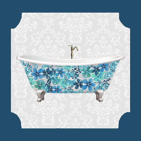 Relax 2 Black Ornate Wood Framed Art Print with Double Matting by Allen, Kimberly