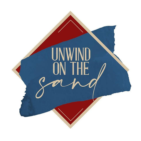 Seashore 3 Gold Ornate Wood Framed Art Print with Double Matting by Allen, Kimberly