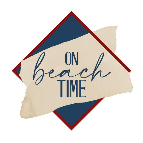 Seashore 4 Black Ornate Wood Framed Art Print with Double Matting by Allen, Kimberly