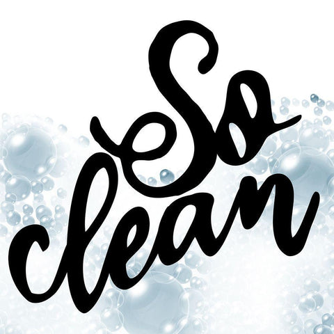 So Clean White Modern Wood Framed Art Print with Double Matting by Allen, Kimberly