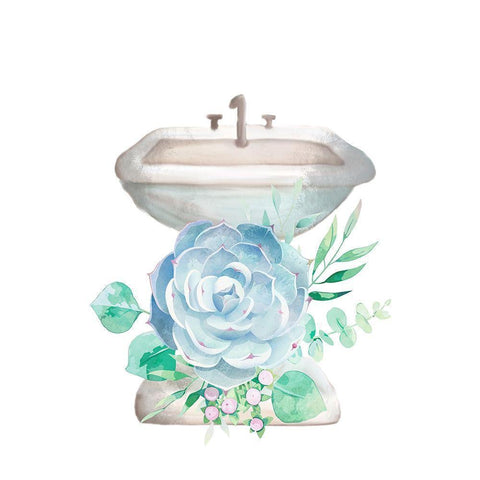 Recharge 3 Black Modern Wood Framed Art Print with Double Matting by Allen, Kimberly