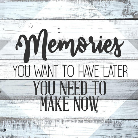 Memories v2 Black Modern Wood Framed Art Print by Allen, Kimberly