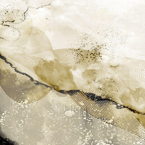 Upside White Modern Wood Framed Art Print by Kimberly, Allen