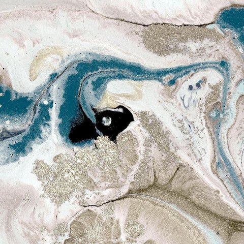 Dreams 1 Black Ornate Wood Framed Art Print with Double Matting by Kimberly, Allen