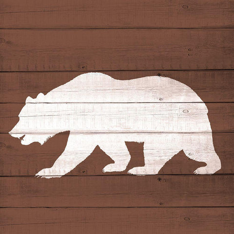 Lake House 2 White Modern Wood Framed Art Print by Allen, Kimberly