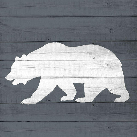 Lake House 2 Black Modern Wood Framed Art Print with Double Matting by Allen, Kimberly