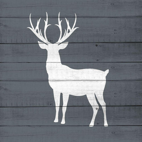 Lake House 7 Black Modern Wood Framed Art Print by Allen, Kimberly