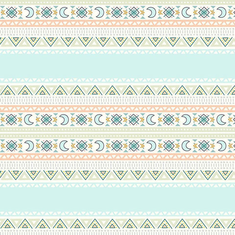 Minty 3 White Modern Wood Framed Art Print by Allen, Kimberly