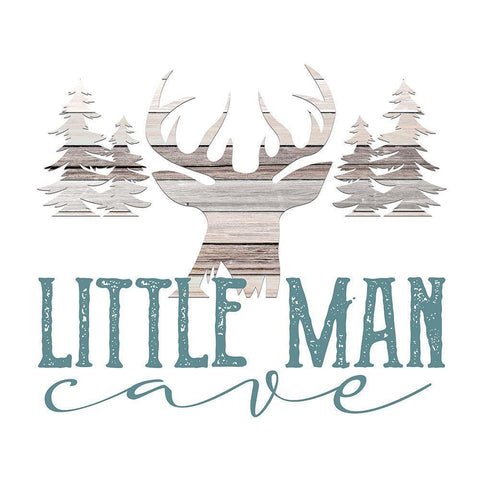 Dream Little Man 2 White Modern Wood Framed Art Print by Allen, Kimberly