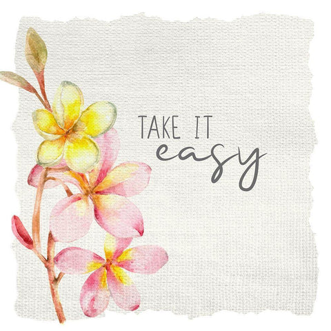 Take Time 3 White Modern Wood Framed Art Print by Allen, Kimberly