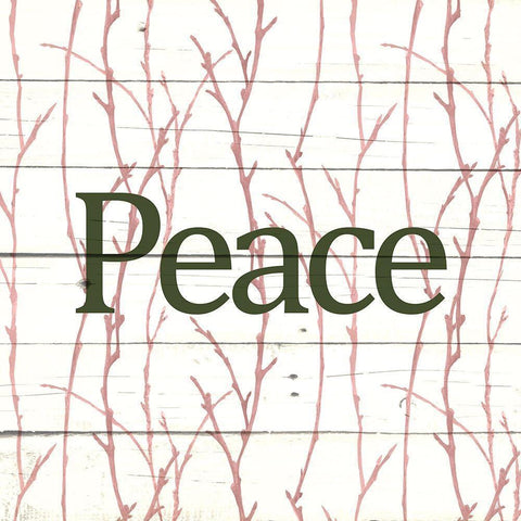 Christmas Branches 4 Gold Ornate Wood Framed Art Print with Double Matting by Allen, Kimberly