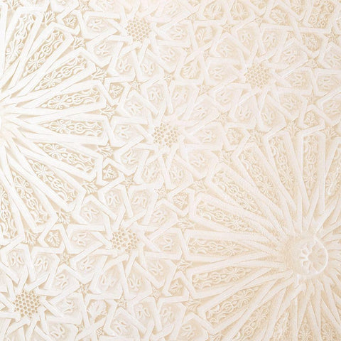 Lace 3 White Modern Wood Framed Art Print by Allen, Kimberly