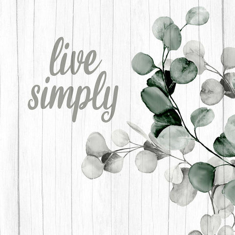 Well and Simply 2 White Modern Wood Framed Art Print with Double Matting by Allen, Kimberly