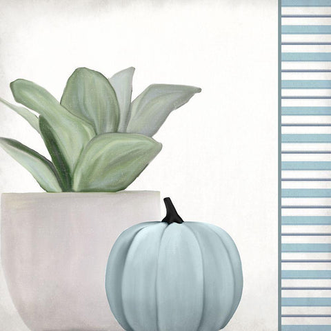 Pumpkin Pot 2 Black Modern Wood Framed Art Print by Allen, Kimberly