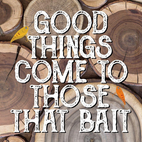 Good Things White Modern Wood Framed Art Print with Double Matting by Allen, Kimberly