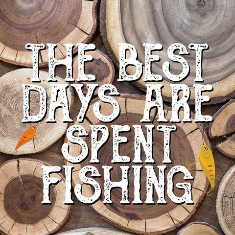 The Best Days Black Modern Wood Framed Art Print with Double Matting by Allen, Kimberly