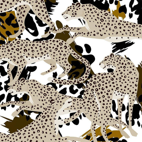 On the Hunt 3 Black Modern Wood Framed Art Print with Double Matting by Allen, Kimberly