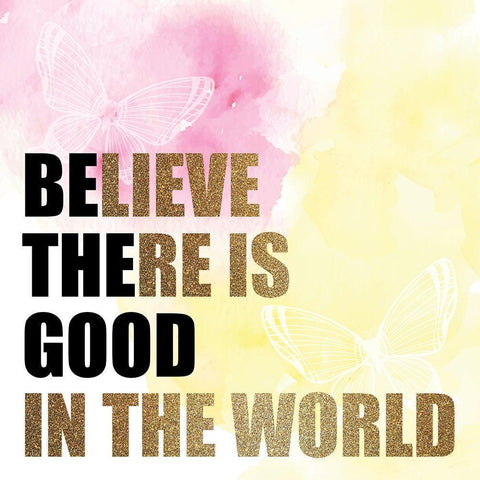 Be the Good White Modern Wood Framed Art Print by Allen, Kimberly