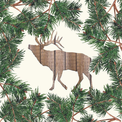 Cozy 4 Gold Ornate Wood Framed Art Print with Double Matting by Allen, Kimberly