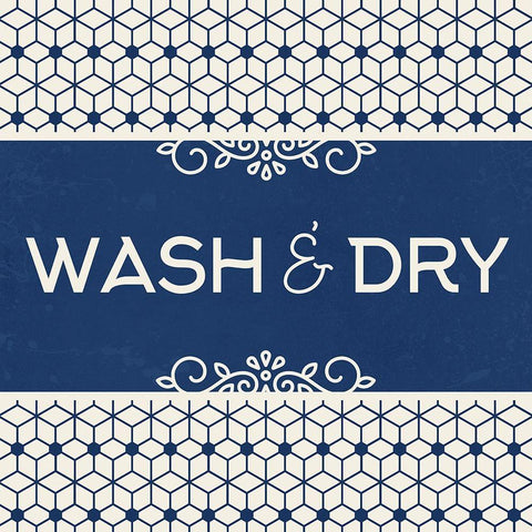 Wash and Dry Black Ornate Wood Framed Art Print with Double Matting by Allen, Kimberly