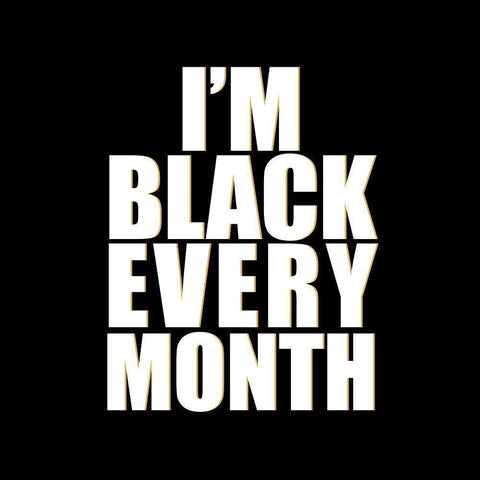 Every Month Black Modern Wood Framed Art Print by Allen, Kimberly