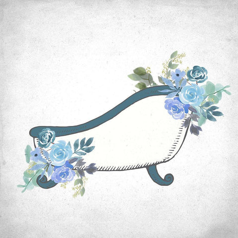 A Place 3 White Modern Wood Framed Art Print by Allen, Kimberly