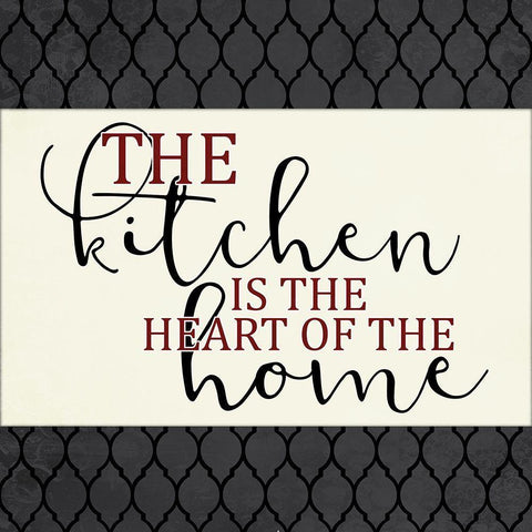 Happy Kitchen 2 White Modern Wood Framed Art Print with Double Matting by Allen, Kimberly
