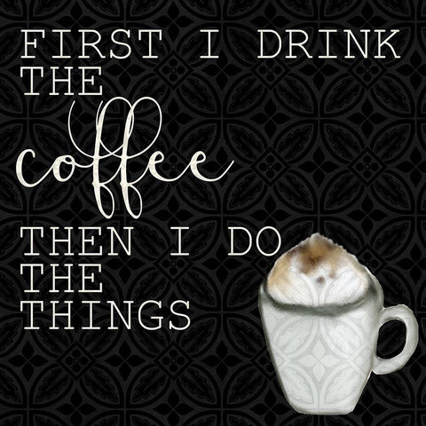 Rise 2 White Modern Wood Framed Art Print with Double Matting by Allen, Kimberly