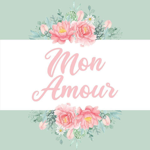 Mint Paris 2 Black Ornate Wood Framed Art Print with Double Matting by Allen, Kimberly