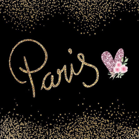 Paris 2 White Modern Wood Framed Art Print with Double Matting by Allen, Kimberly