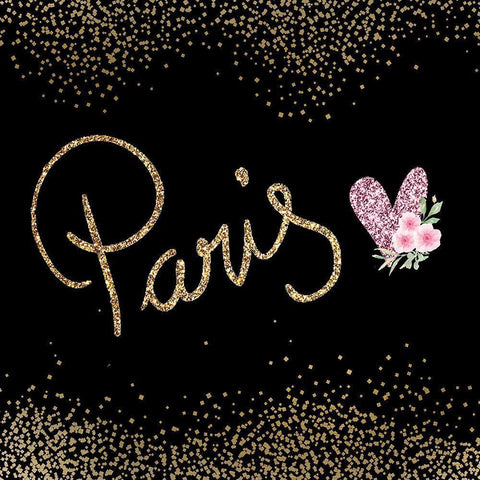 Paris 2 Black Modern Wood Framed Art Print by Allen, Kimberly