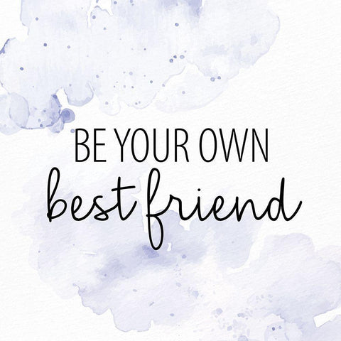Bestfriend White Modern Wood Framed Art Print by Allen, Kimberly