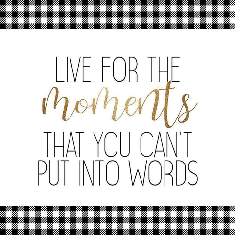 Little Moments 3 Black Modern Wood Framed Art Print with Double Matting by Allen, Kimberly