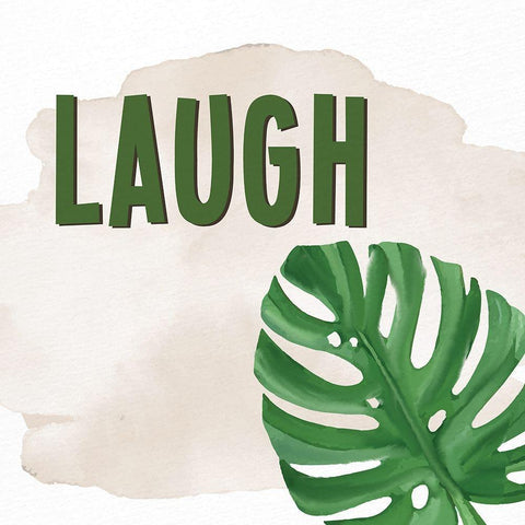 Smile Laugh Play 2 Gold Ornate Wood Framed Art Print with Double Matting by Allen, Kimberly
