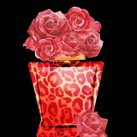 Girl Boss Leopard 3 White Modern Wood Framed Art Print with Double Matting by Allen, Kimberly