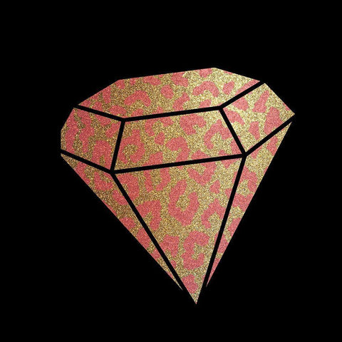 Believe Sparkle 5 Black Modern Wood Framed Art Print with Double Matting by Allen, Kimberly