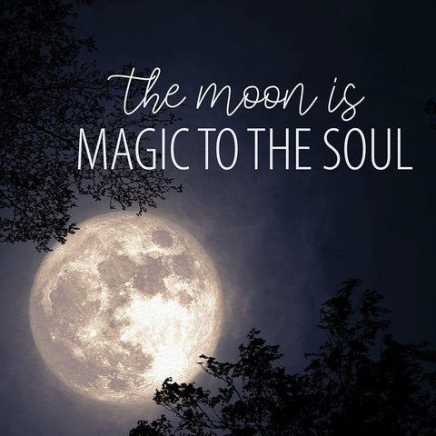 Magic Soul Black Modern Wood Framed Art Print by Allen, Kimberly