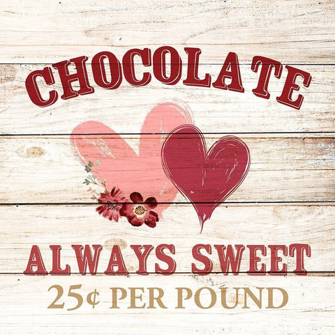 Always Sweet White Modern Wood Framed Art Print by Allen, Kimberly
