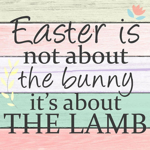 The Lamb Black Ornate Wood Framed Art Print with Double Matting by Allen, Kimberly